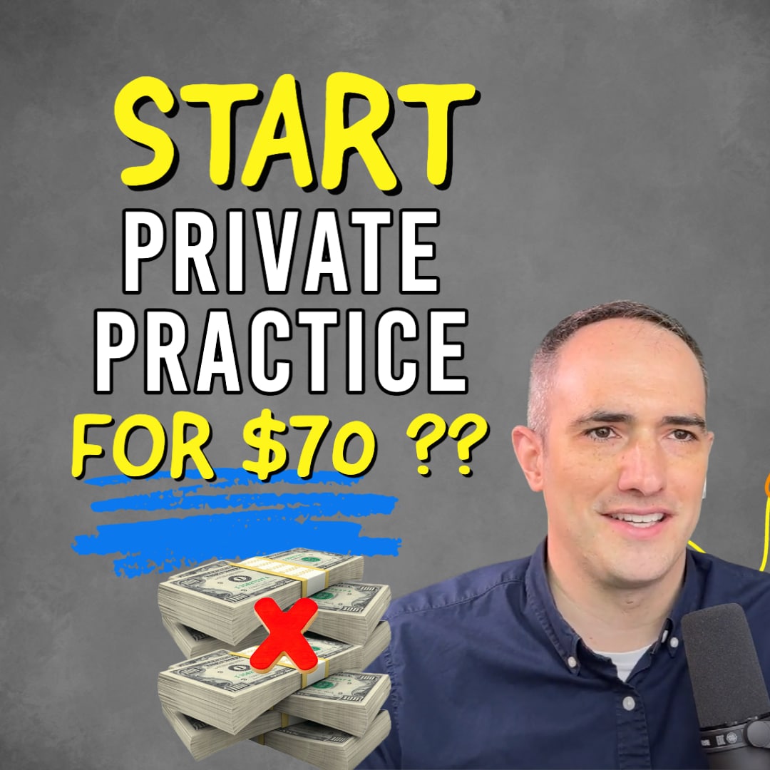 How much does it cost to start a private practice?