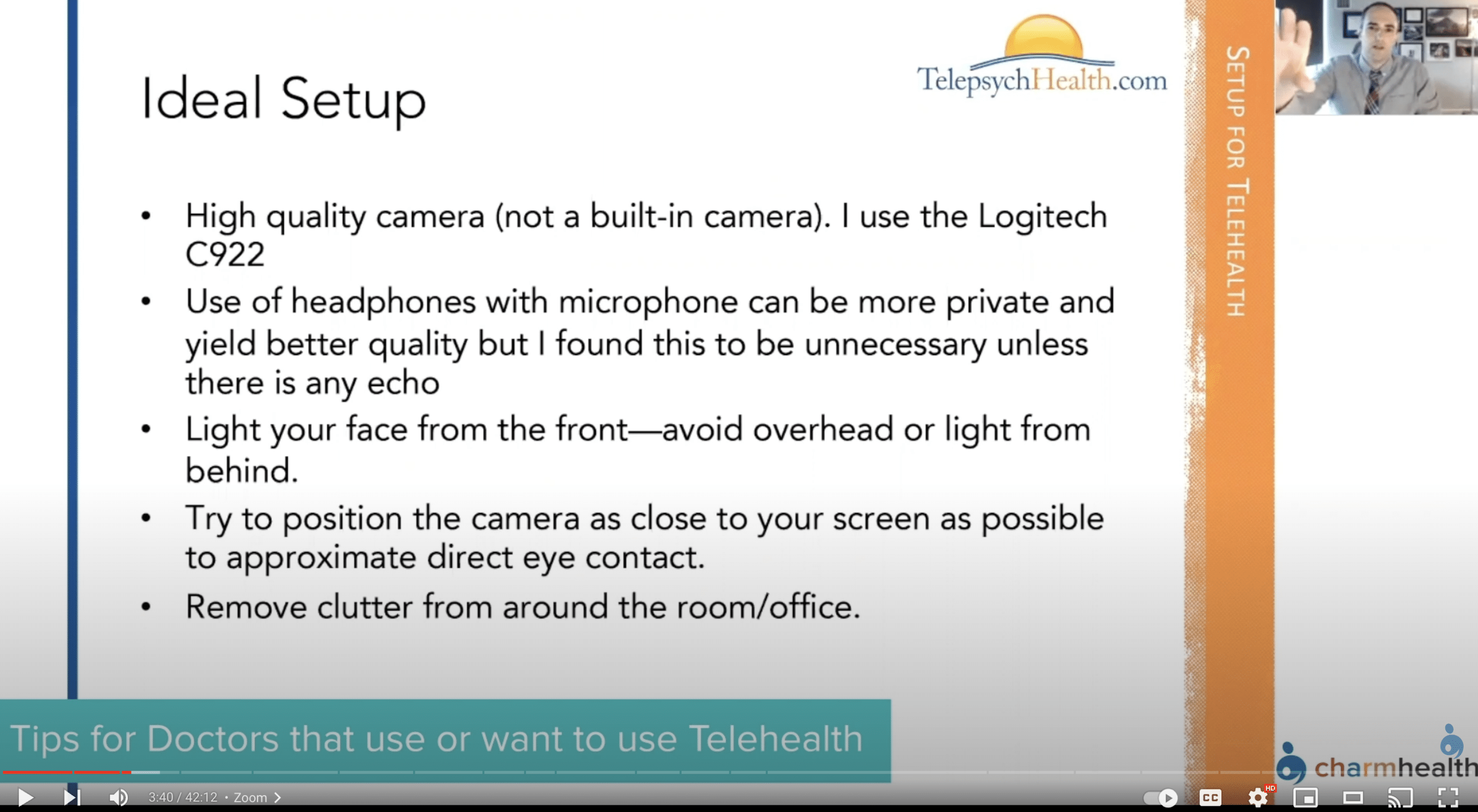 Telehealth tips for physicians