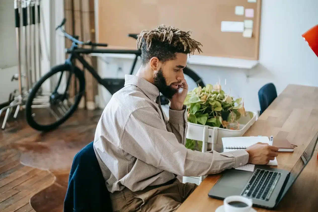 Person with adhd multitasking